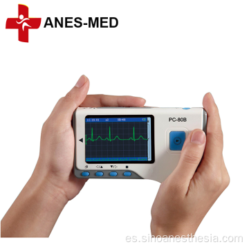 Cómodo monitor de ECG La máquina de ECG de frecuencia cardíaca